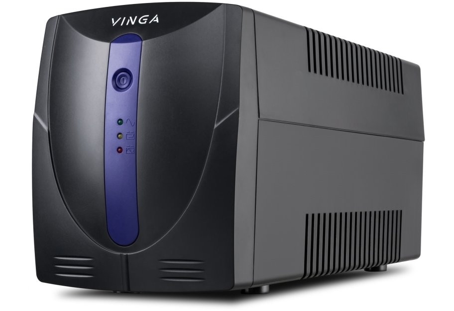 Uninterruptible Power Supply Vinga LED 800VA plastic case (VPE-800P)