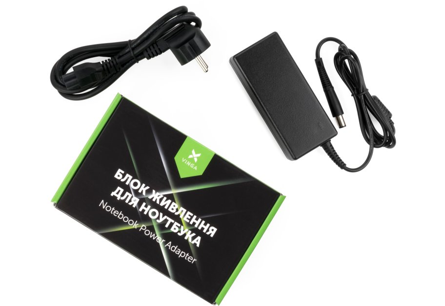 Laptop power supply Vinga HP 65W 18.5V 3.5А 7.4*5.0 (VPA-1835-HP7450-101)