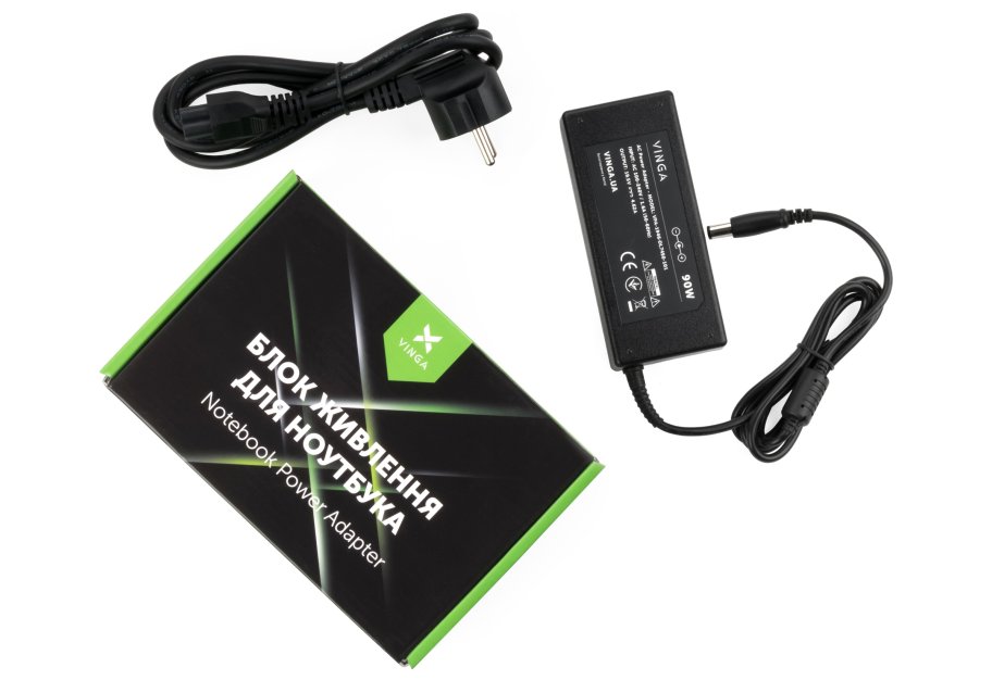 Laptop power supply Vinga DELL 90W 19.5V 4.62A 7.4*5.0 (VPA-1946-DL7450-101)