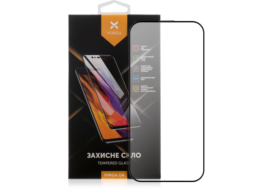 Скло захисне Vinga Apple iPhone 17 Air (VGIP17A)
