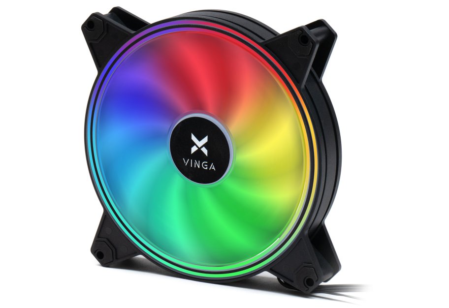 Кулер до корпусу Vinga RGB fan-11