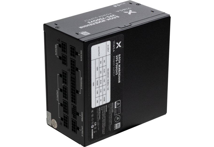Блок живлення Vinga 750W (VPS-750GV3)