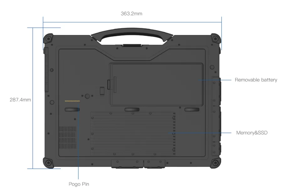 Ноутбук Vinga Scout X14A (X14A-1235161024B)