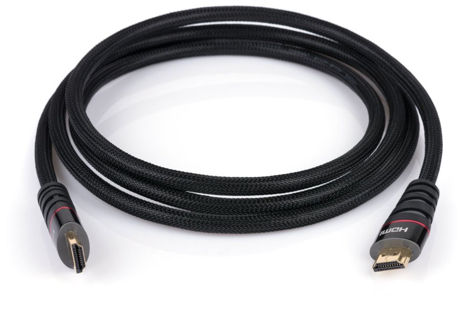 Кабель мультимедійний HDMI M to HDMI M 1.5m Vinga (HDMI01-1.5)