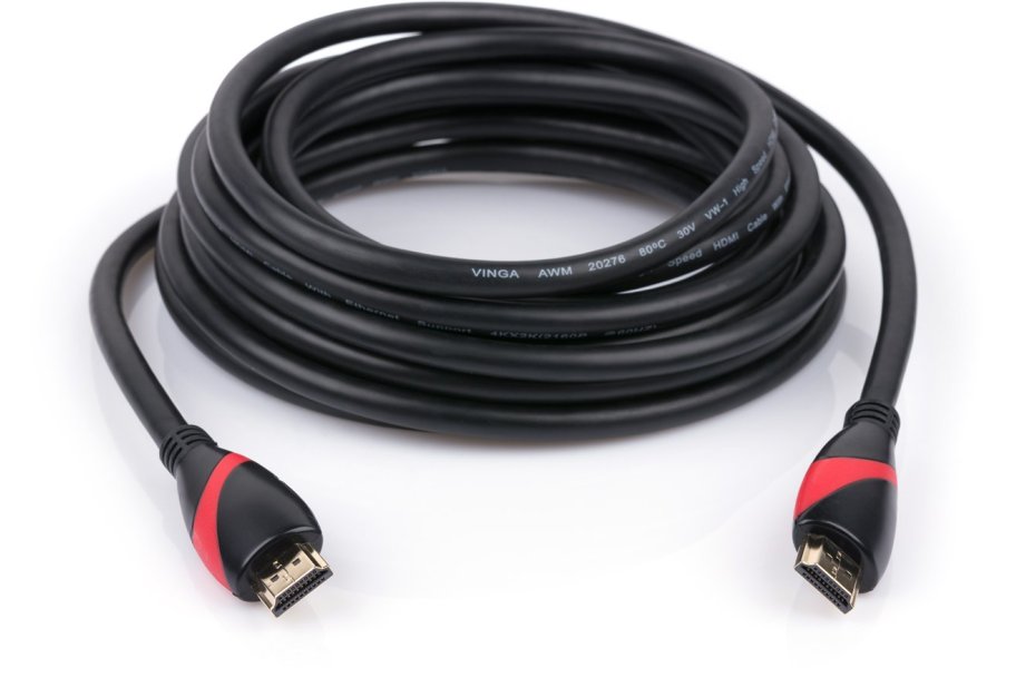 Кабель мультимедійний HDMI M to HDMI M 5.0m Vinga (HDMI02-5.0)