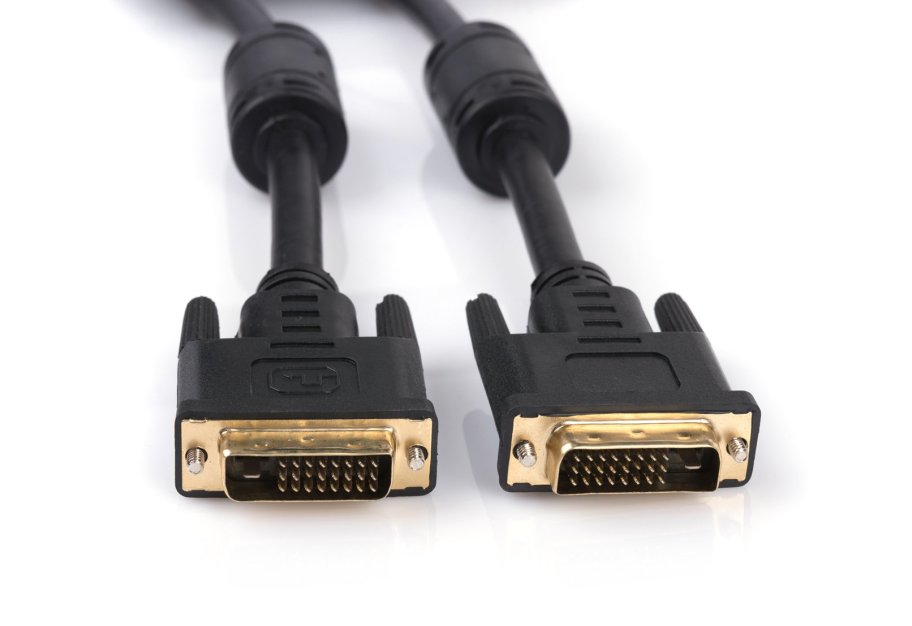 Кабель мультимедійний DVI M to DVI M 1.8m 24+1pin Vinga (DVI01-1.8)
