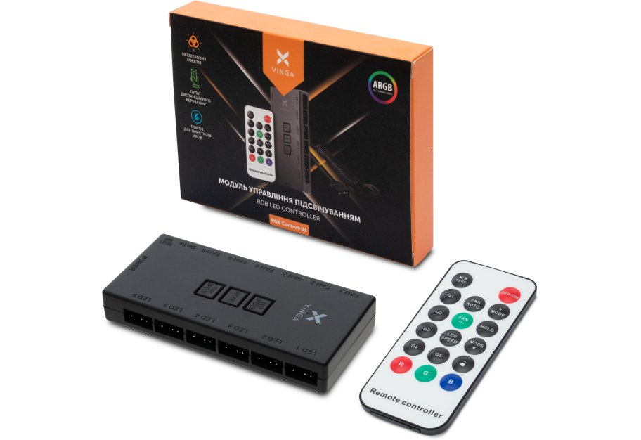 Модуль управління підсвічуванням Vinga RGB control-03