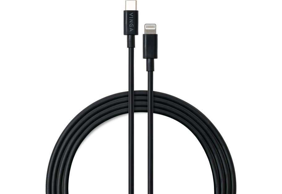 Data cable USB-C to Lightning 1.0m 3A 20W PVC Vinga (VCDCCL31)
