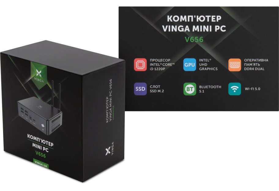 Комп'ютер Vinga Mini PC V656 (V6561220P.16256W1P)