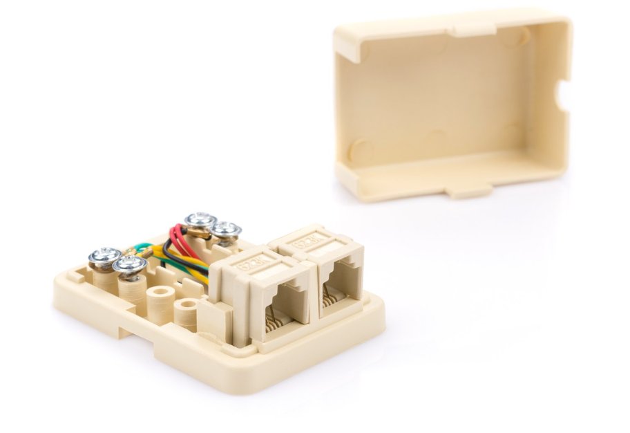 Телефонна розетка Vinga PhoneBox2Port