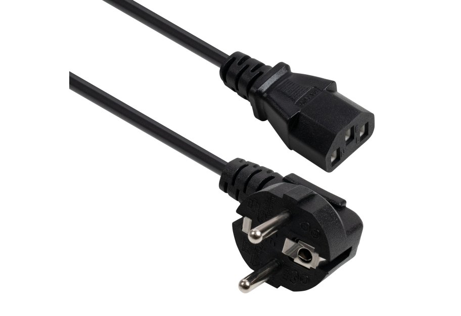 Кабель живлення C13 3.0m 1mm2 copper Vinga (VYPCC1331CU)