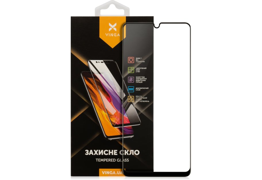 Скло захисне Vinga Samsung A22 (VGSA22)