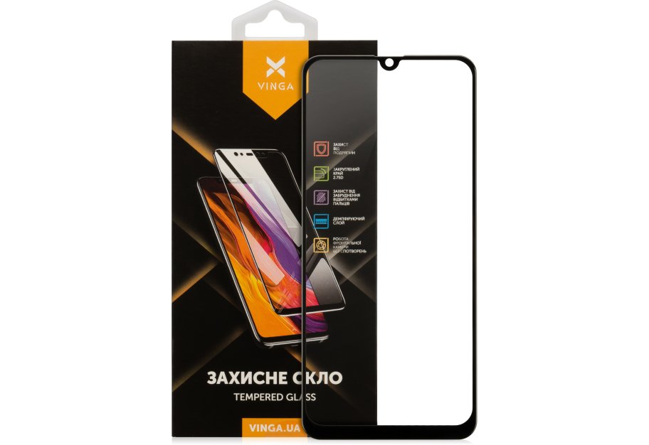 Скло захисне Vinga Samsung A30/A50/A30s/M30/M30s/M20 (VGSA50)