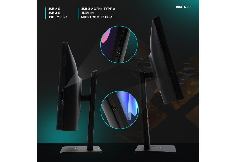 Комп'ютер Vinga AIO Advanced C0044 (I3M32INTWH.C0044)