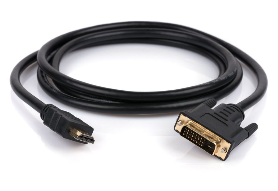 Кабель мультимедійний HDMI M to DVI M 3.0m 24+1pin Vinga (VCPHDMIDVI3)