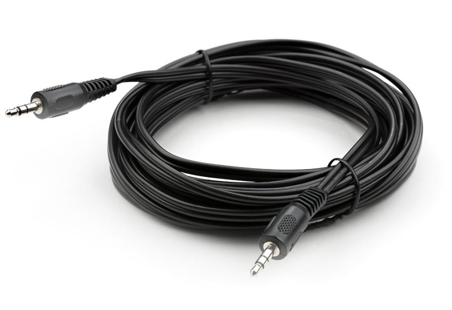 Кабель мультимедійний 3.5mm M to 3.5mm M 5.0m Vinga (VCPDCJ35MM5BK)