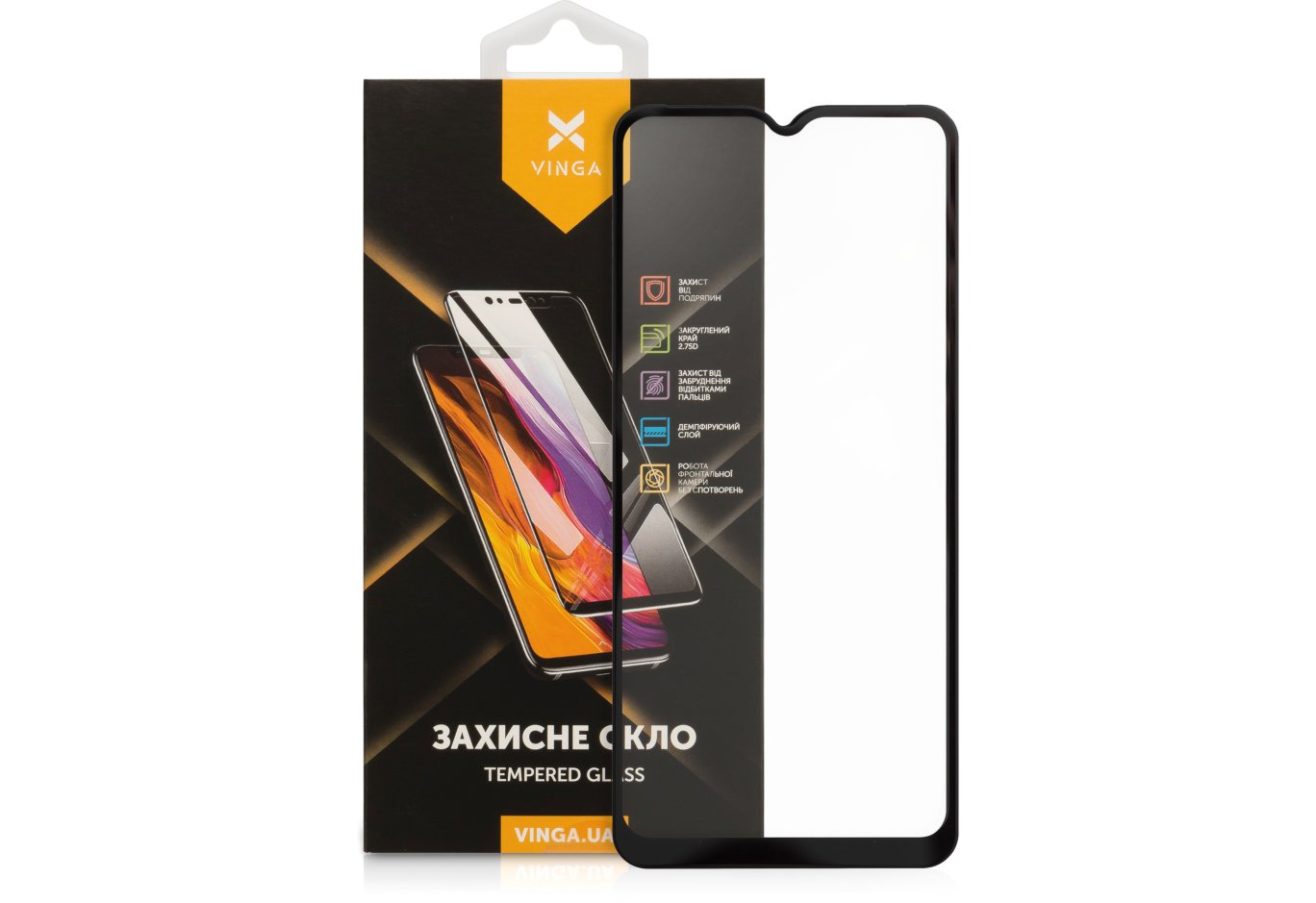 Скло захисне Vinga Realme C21/ C21Y/ C25/ C25Y/ C35/ C31 (VGRC25Y)