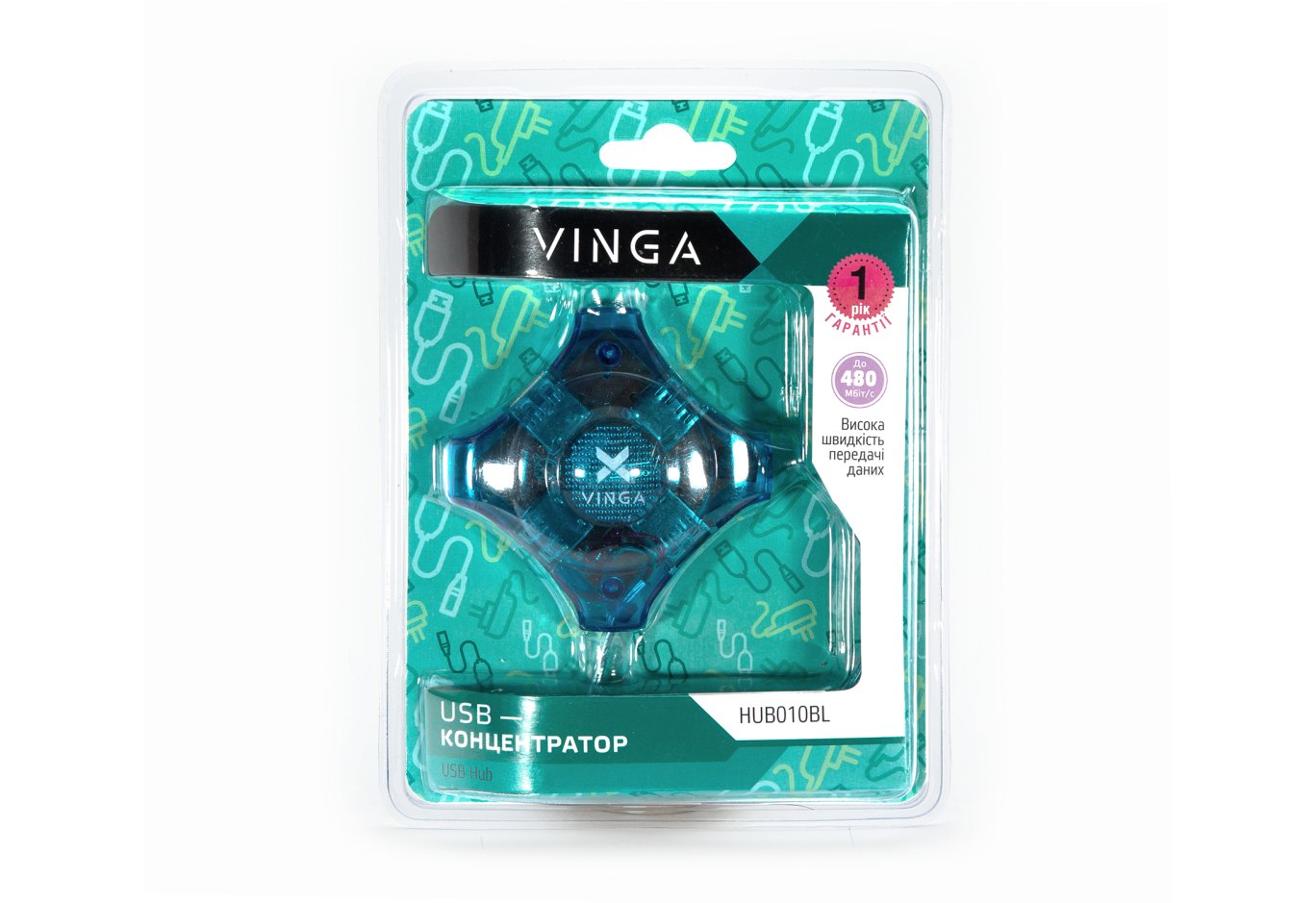 Hub Vinga HUB010BL