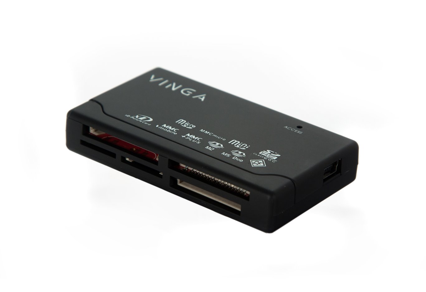 Зчитувач флеш-карт Vinga CR010BK