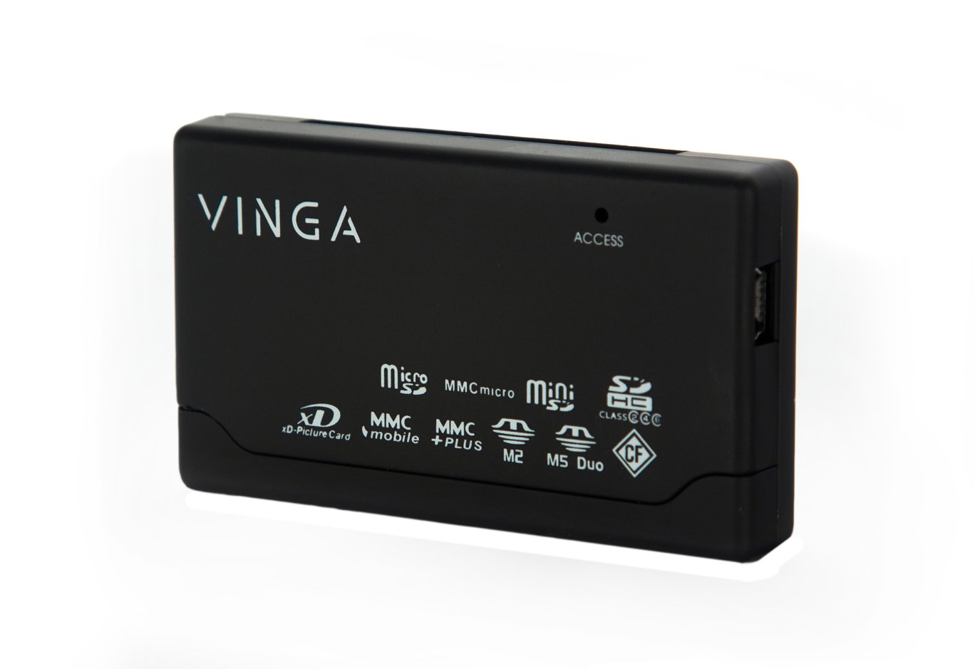 Зчитувач флеш-карт Vinga CR010BK