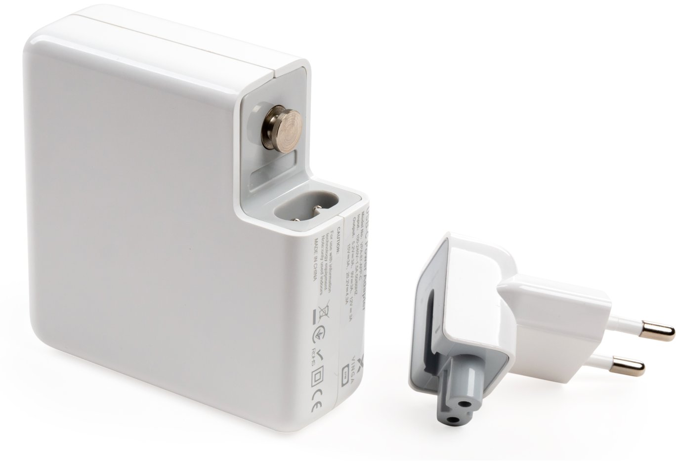 Блок живлення до ноутбуку Vinga Apple 87W 5.2V3A/9V3A/12V3A/15V3A/20.2V4.3A USB-C (VPA-87-APP-C)