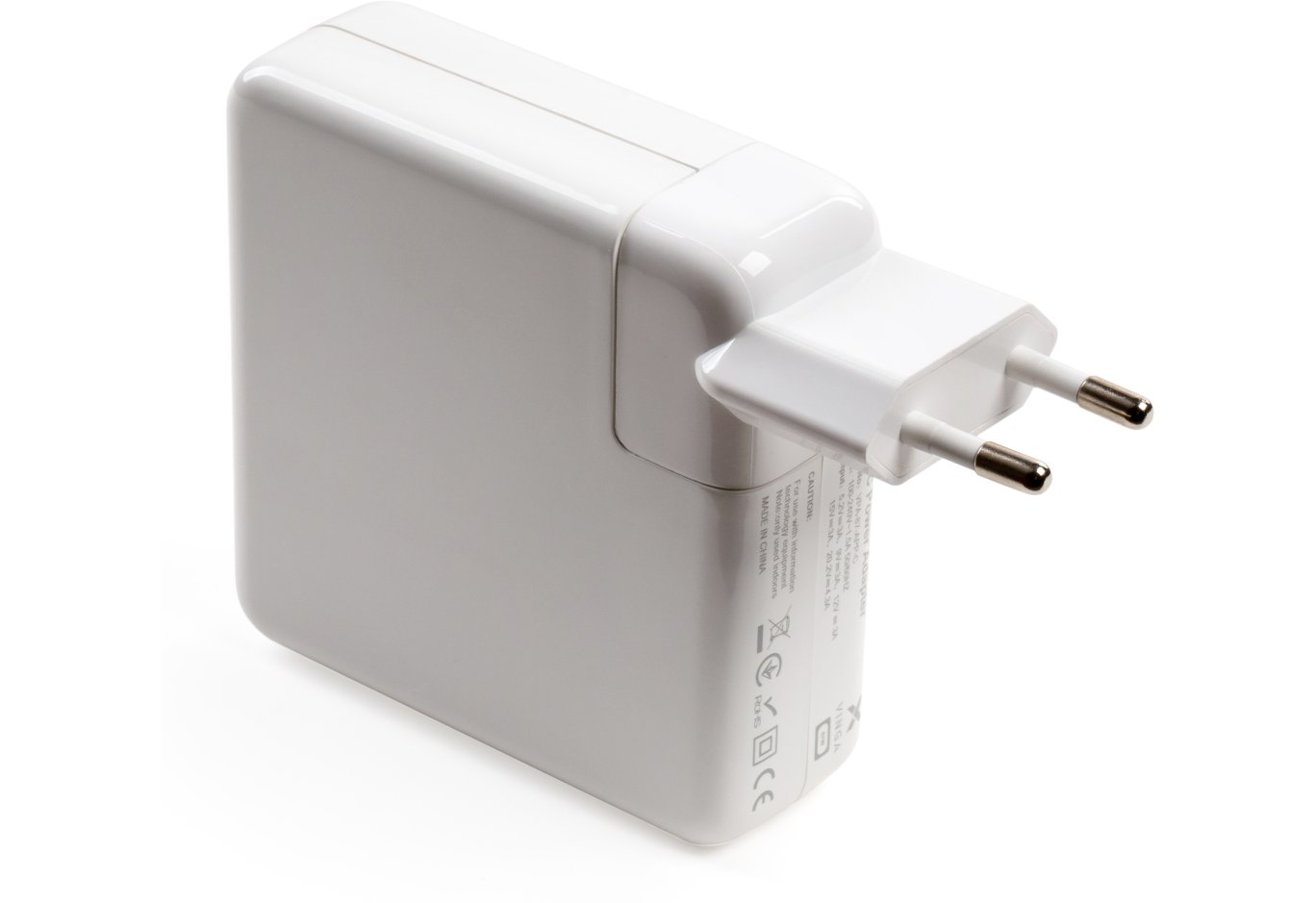 Блок живлення до ноутбуку Vinga Apple 96W 5.2V3A/9V3A/12V3A/15V3A/20.5V4.7A USB-C (VPA-96-APP-C)