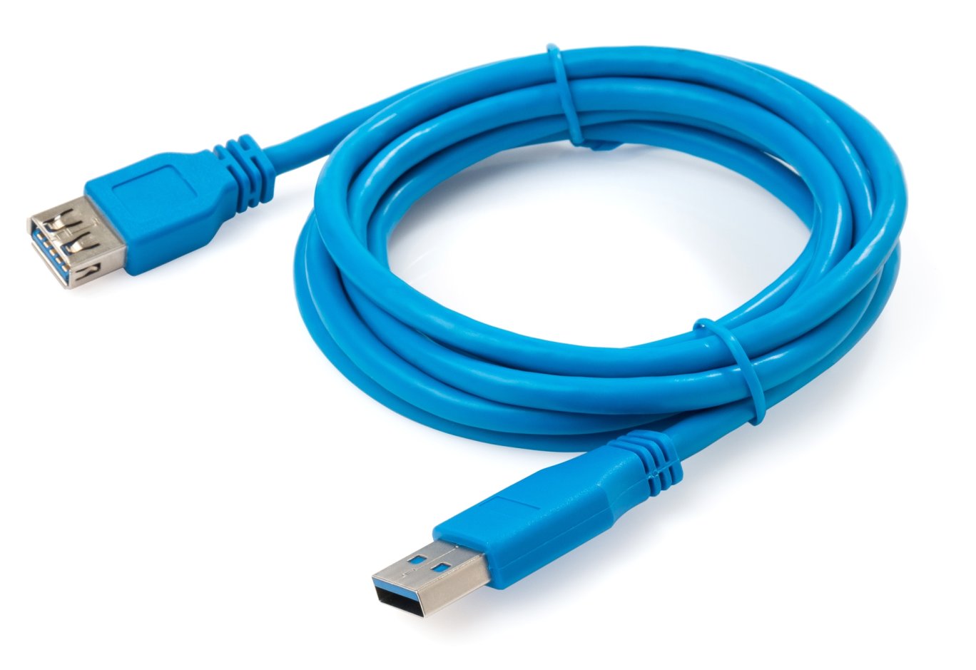 Data cable USB 3.0 AM/AF 1.8m Vinga (VCPUSB3AMAF1.8B)