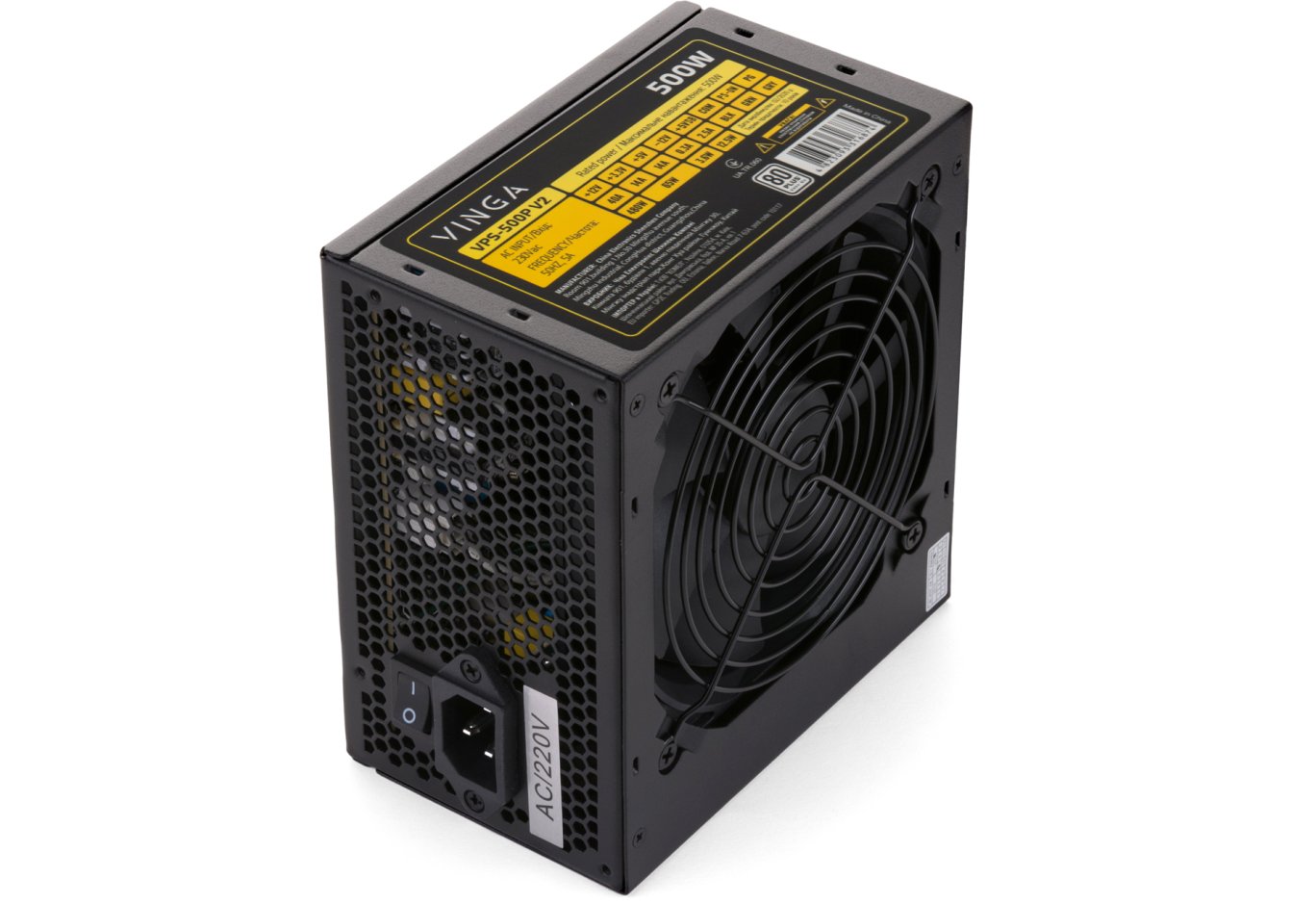 Блок живлення Vinga 500W (VPS-500PV2)