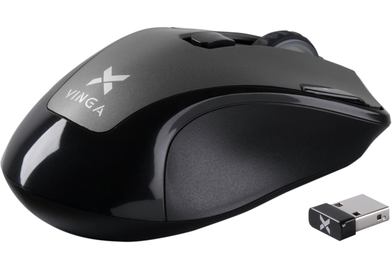 Мишка Vinga MSW-527 gray