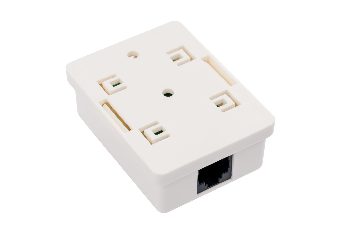 Комп'ютерна розетка RJ45x1 UTP cat.5e 8P8C Vinga (VCPRJ45O1NE)