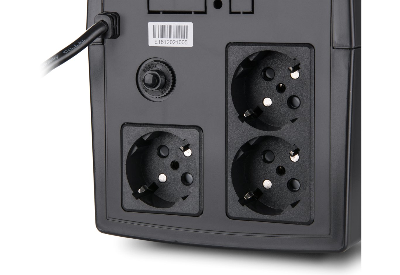 Пристрій безперебійного живлення Vinga LED 1200VA plastic case (VPE-1200P)