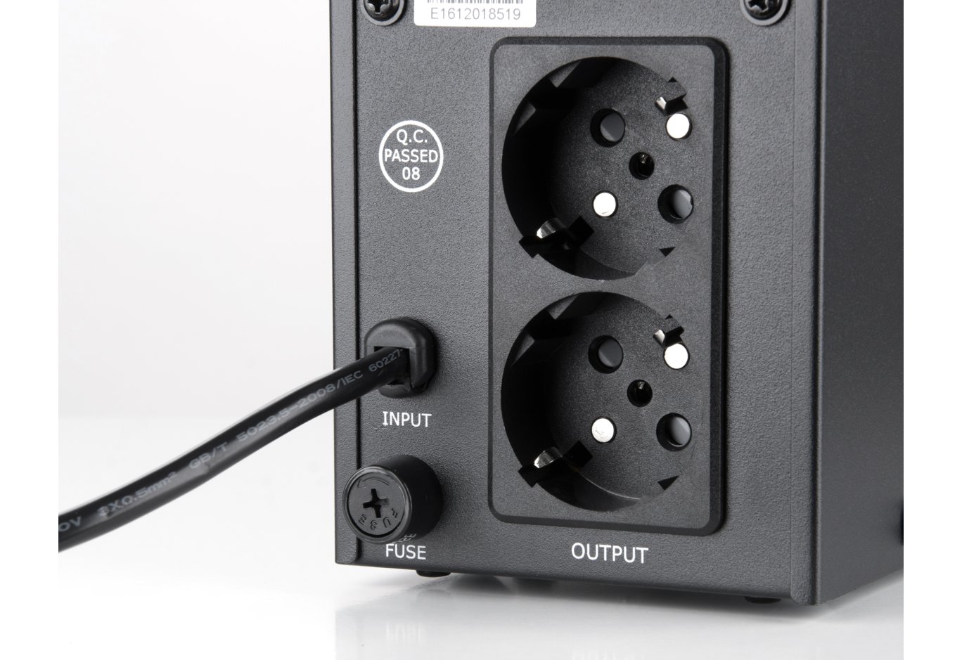 Пристрій безперебійного живлення Vinga LED 600VA metal case (VPE-600M)