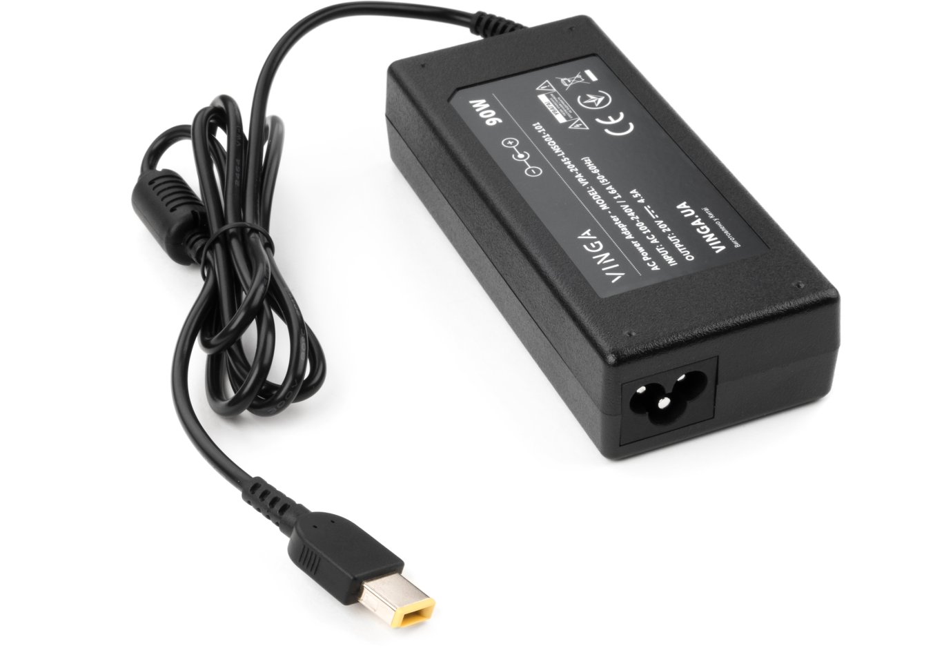 Laptop power supply Vinga Lenovo 90W 20V 4.5A square (VPA-2045-LNSQ01-101)