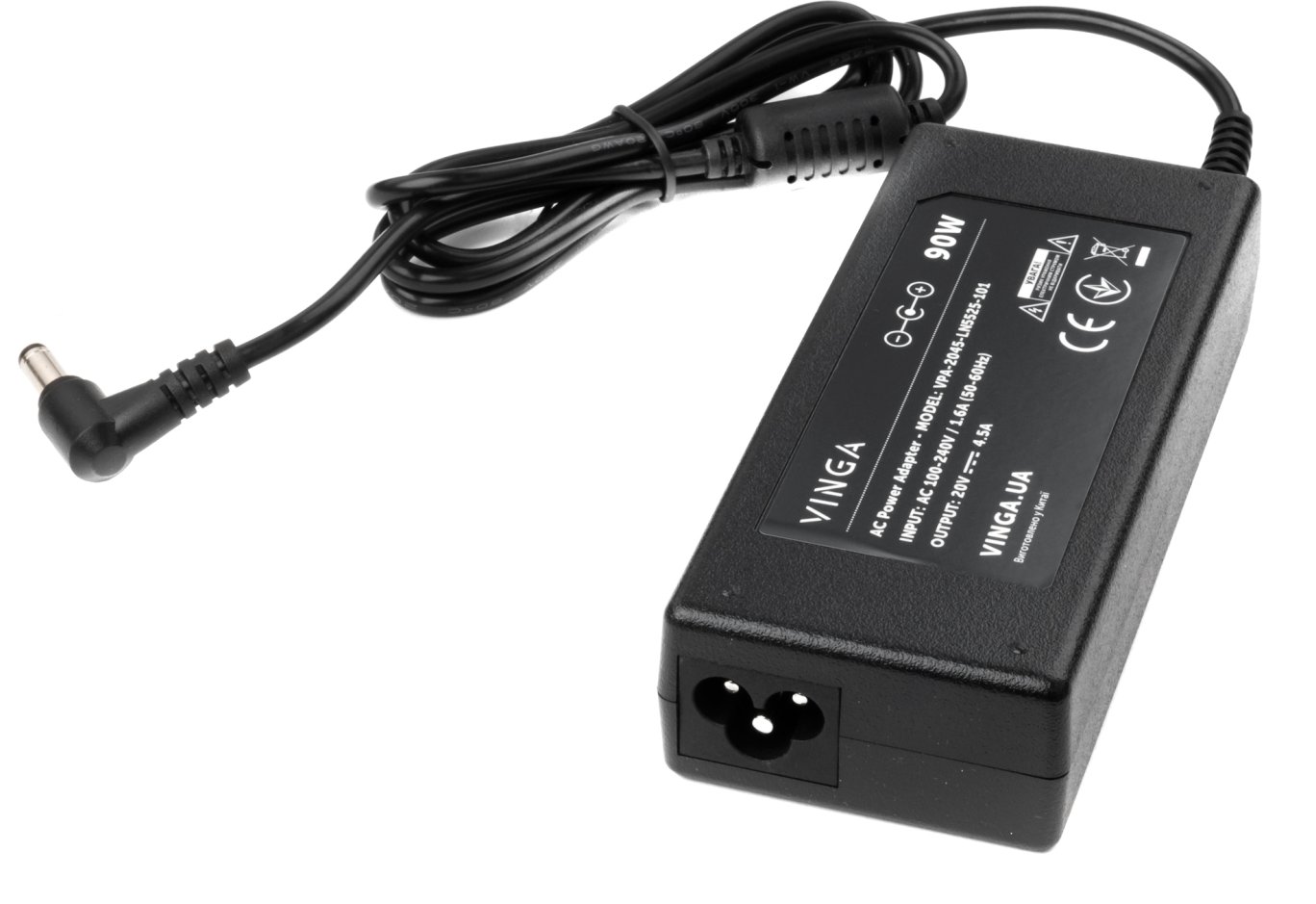 Laptop power supply Vinga Lenovo 90W 20V 4.5A 5.5*2.5 (VPA-2045-LN5525-101)