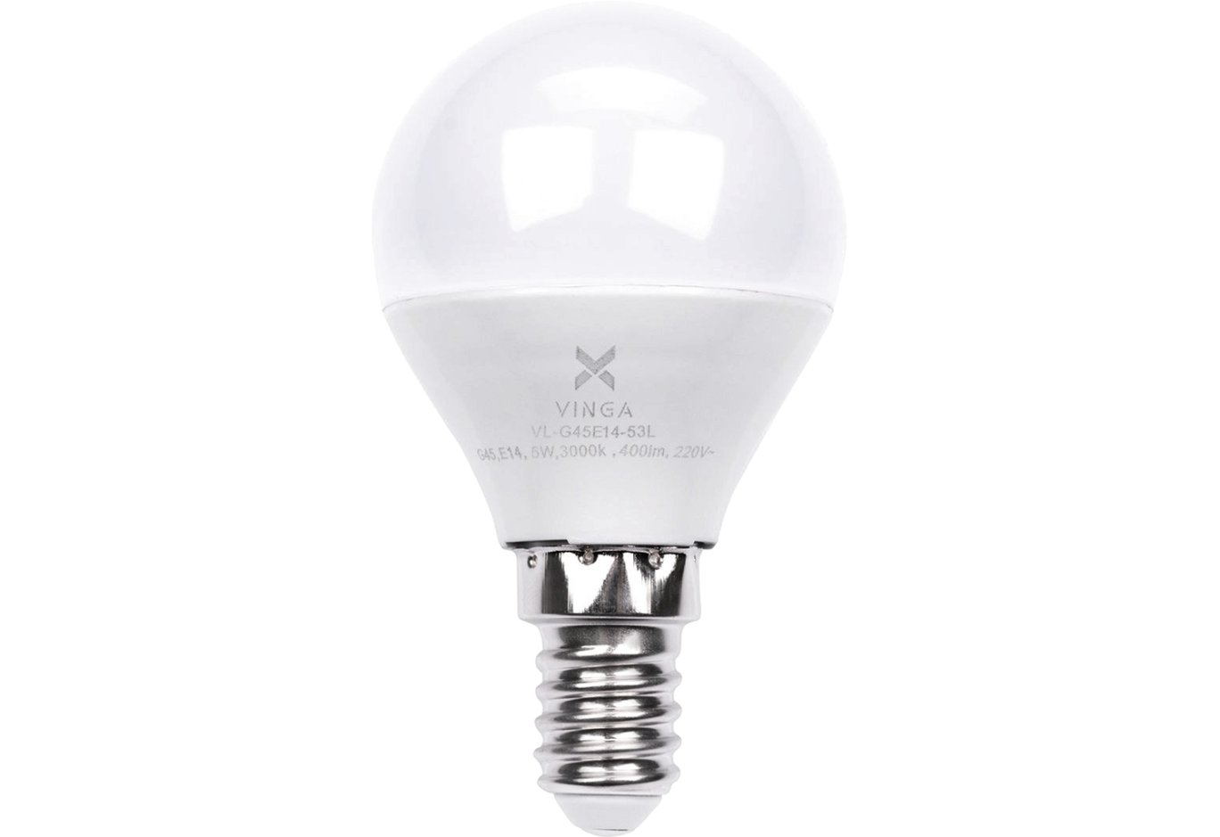 Лампочка Vinga VL-G45E14-53L