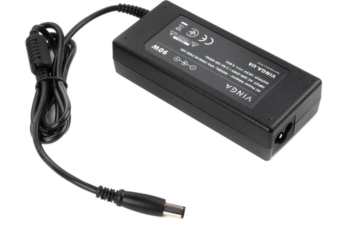 Блок живлення до ноутбуку Vinga DELL 90W 19.5V 4.62A 7.4*5.0 (VPA-1946-DL7450-101)