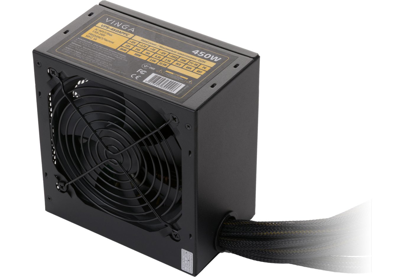 Power supply Vinga 450W (VPS-450APFC)