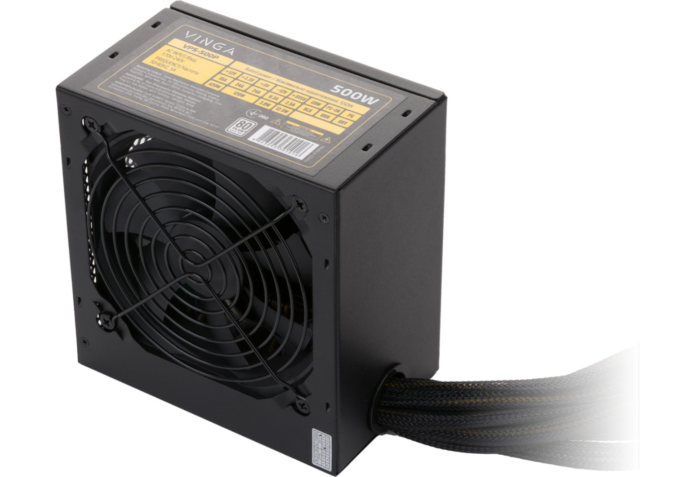 Блок живлення Vinga 500W (VPS-500P)
