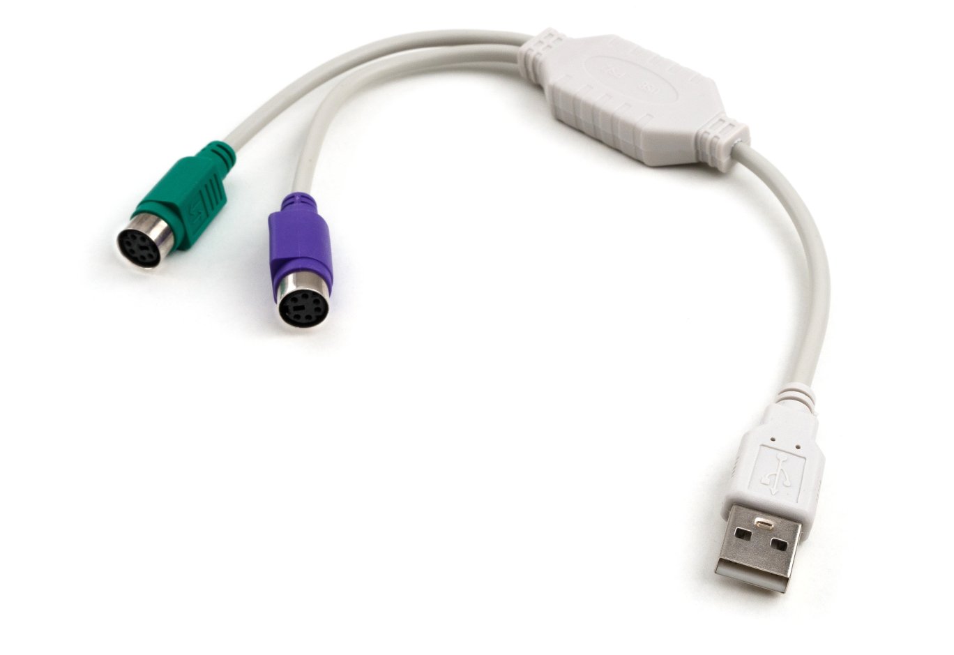 Кабель для передачі даних USB to PS/2 Vinga (VCPUSB2PS2)