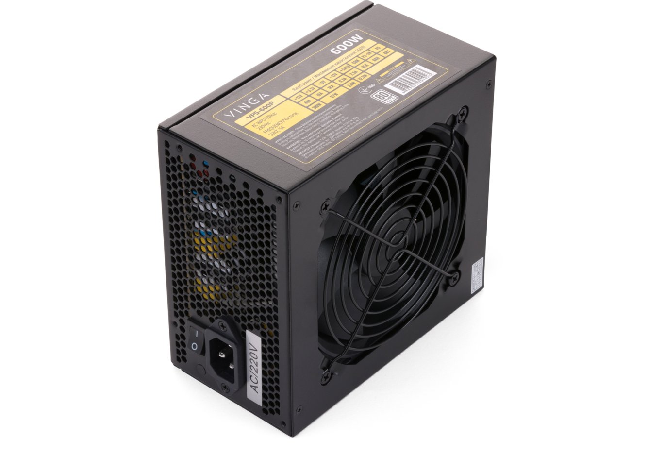 Power supply Vinga 600W (VPS-600P)