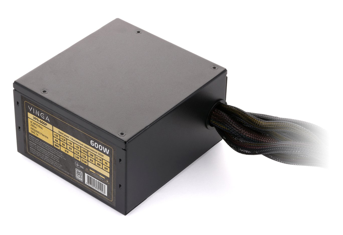 Power supply Vinga 600W (VPS-600P)