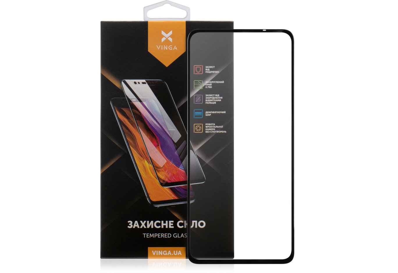 Скло захисне Vinga Xiaomi Redmi Note 14 (VGXRN14)