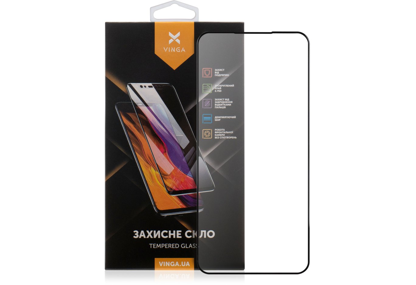 Скло захисне Vinga Samsung Galaxy S24FE (VGSAS24FE)