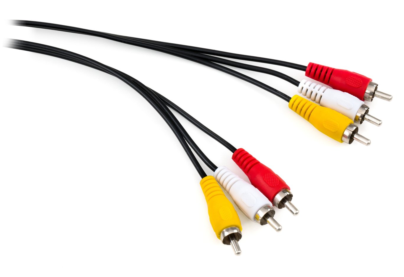 Кабель мультимедійний 3xRCA M to 3xRCA M 1.8m Vinga (VCP3RCA1.8)