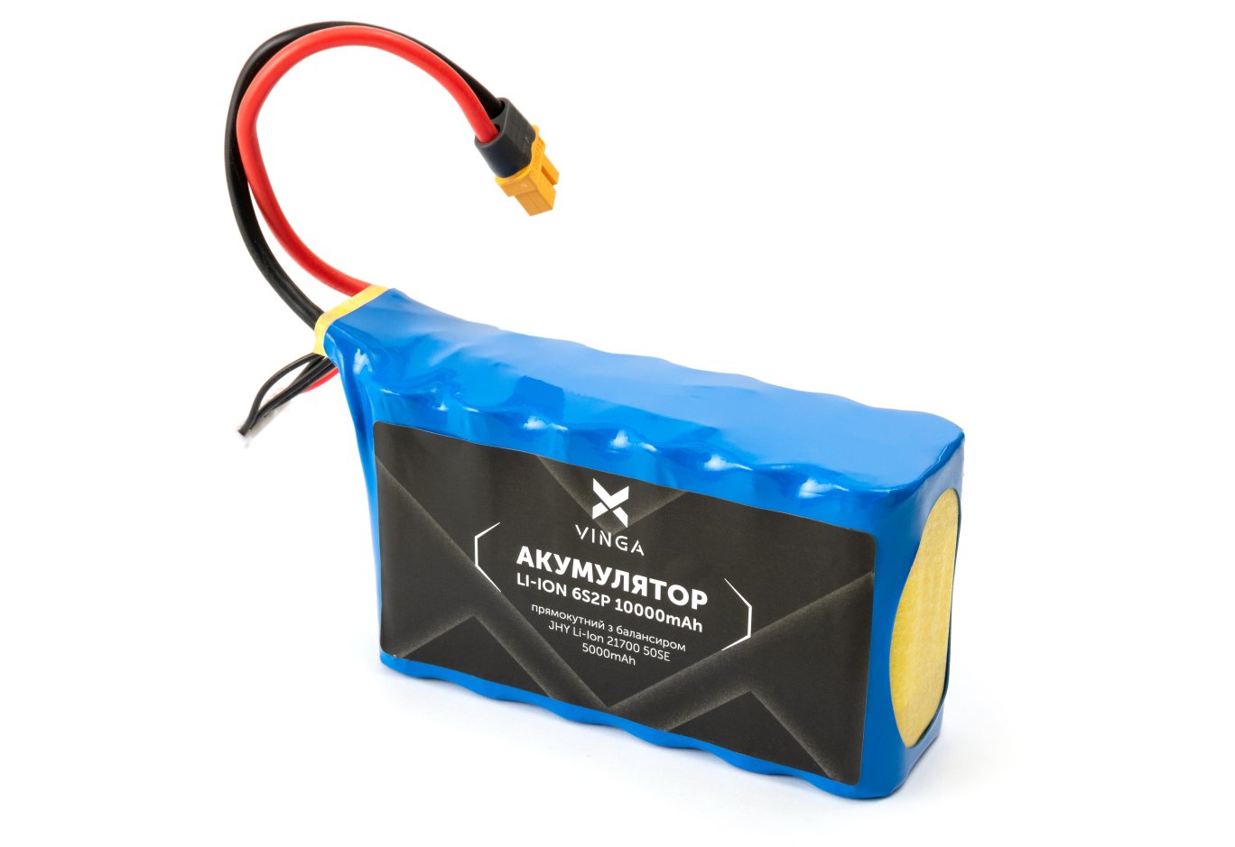 Battery pack Vinga Li-Ion 6S2P 10000mAh коробка 10 шт (JHY Li-Ion 21700 5000mAh) (V6S2P-10PCS-10000MAH)