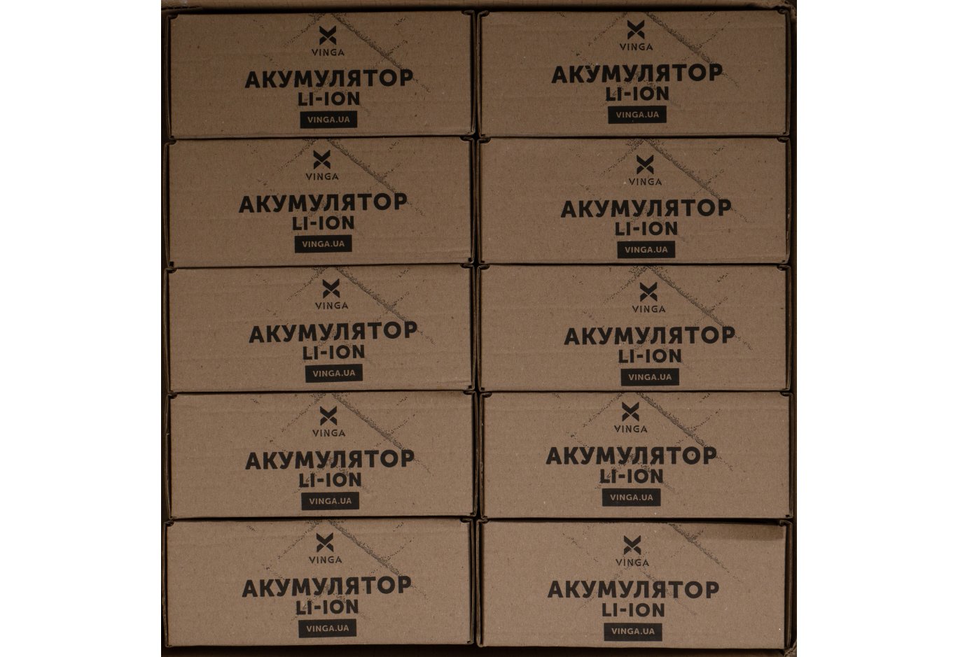 Акумуляторний блок Vinga Li-ion 6S3P 16500mAh коробка 10 шт. (JHY Li-Ion 21700 5500mAh) (V6S3P-10PCS-16500MAH)