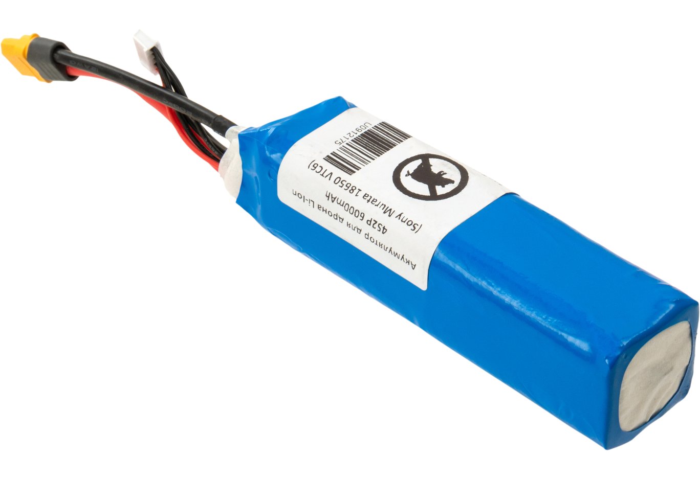 Акумуляторний блок Vinga Li-Ion 4s2Р 6000mAh з балансувальним кабелем Sony Murata 18650 VTC6 (6000BMS/SONY18650)