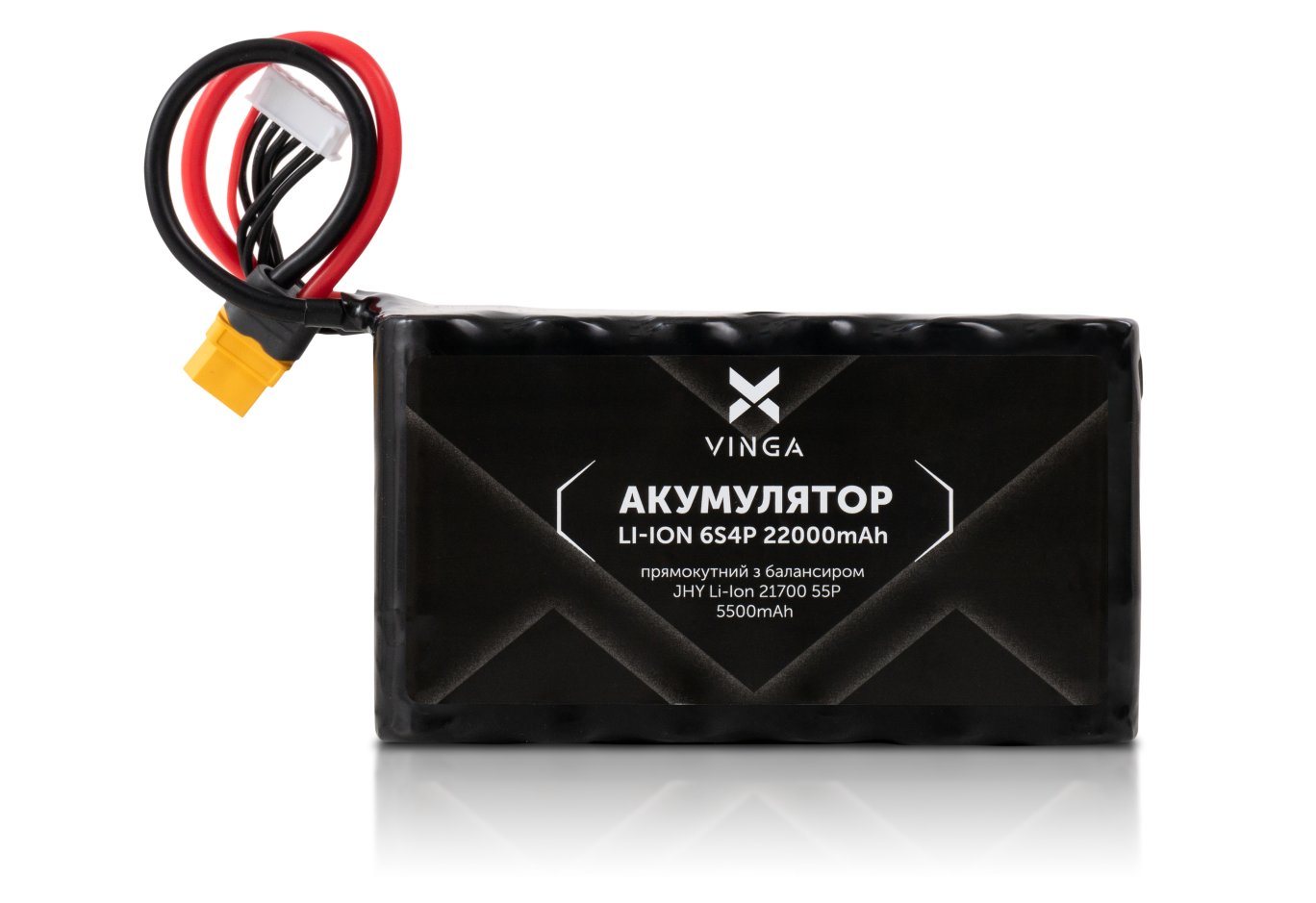 Акумуляторний блок Vinga Li-Ion 6S4P 22000mAh коробка 10 штук (V6S4P-22000MAH-10X)