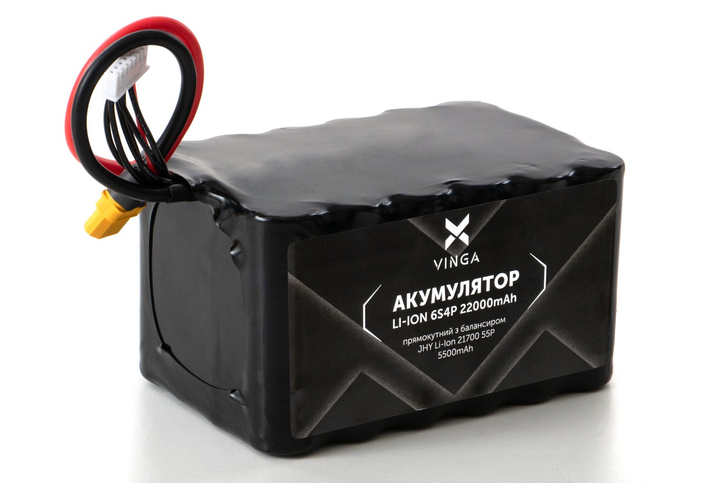 Акумуляторний блок Vinga Li-Ion 6S4P 22000mAh коробка 10 штук (V6S4P-22000MAH-10X)