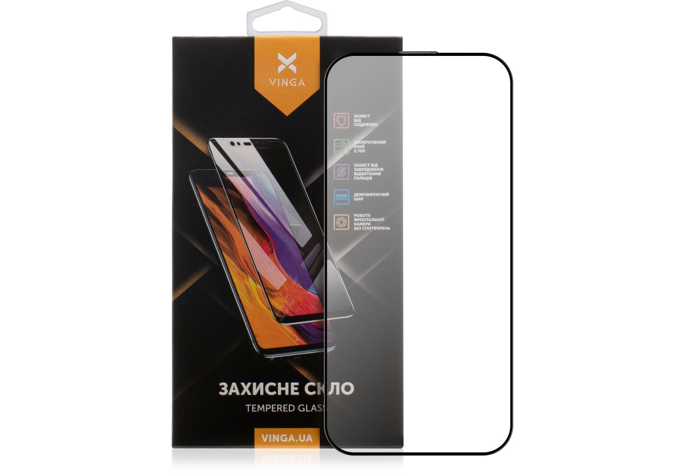 Protective glass Vinga Apple iPhone 17 Air (VGIP17A)